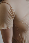 BASERANGE cotton T-shirt France BAS-TOGE-CG-SP24-FENTUO pink camel(TOGE-CG-000)